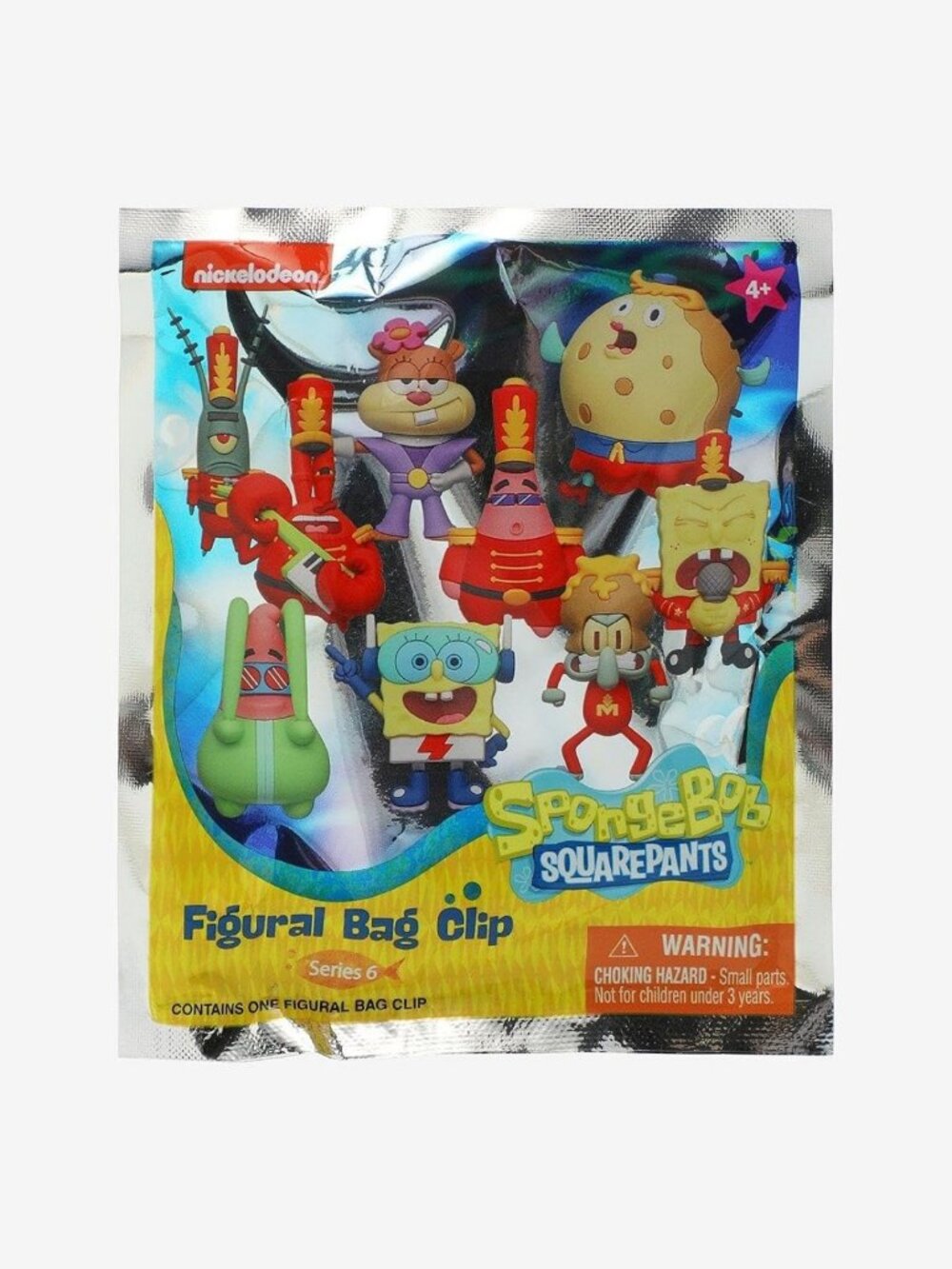 Collectible Figural Bag Clip - Spongebob Squarepants Characters Series 6, Fun